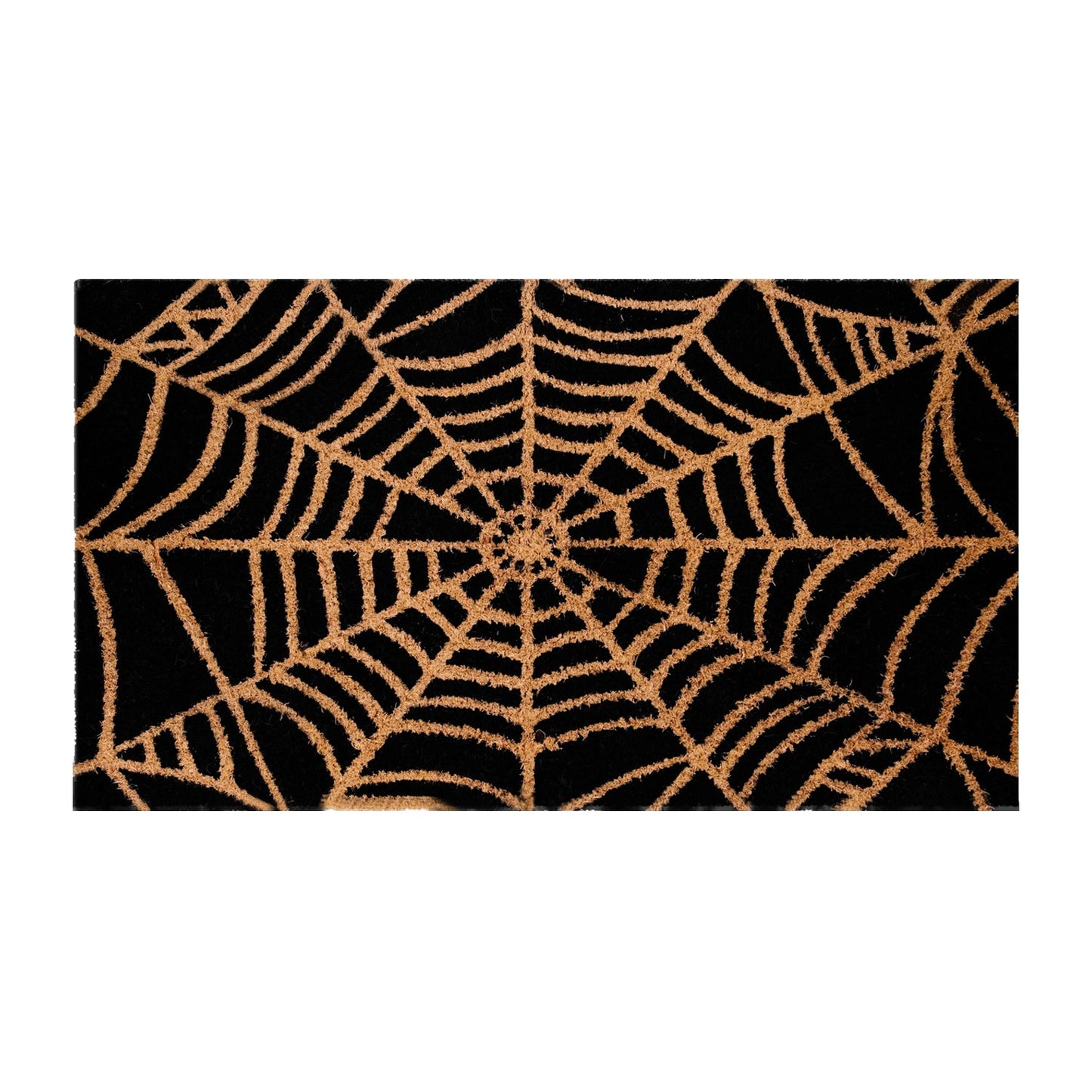 Stuck in Web Natural Coir Doormat