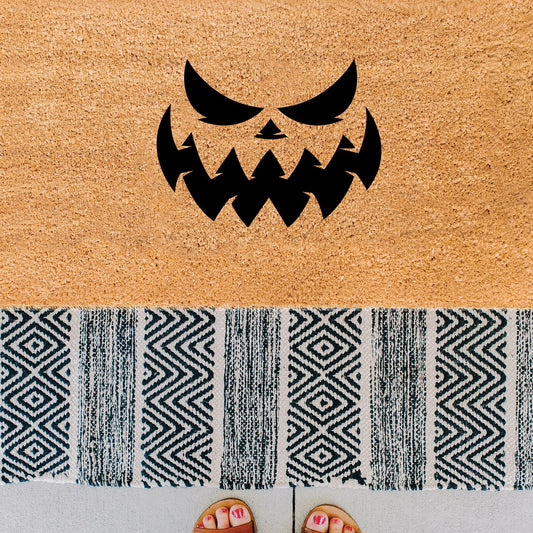 Spooked Natural Coir Doormat