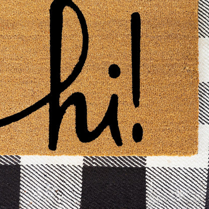 hi! Natural Coir Doormat