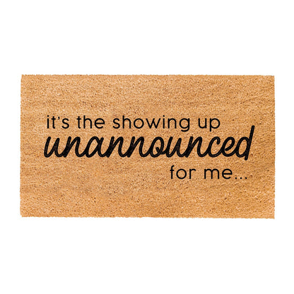Spur-of-theoment Natural Coir Doormat
