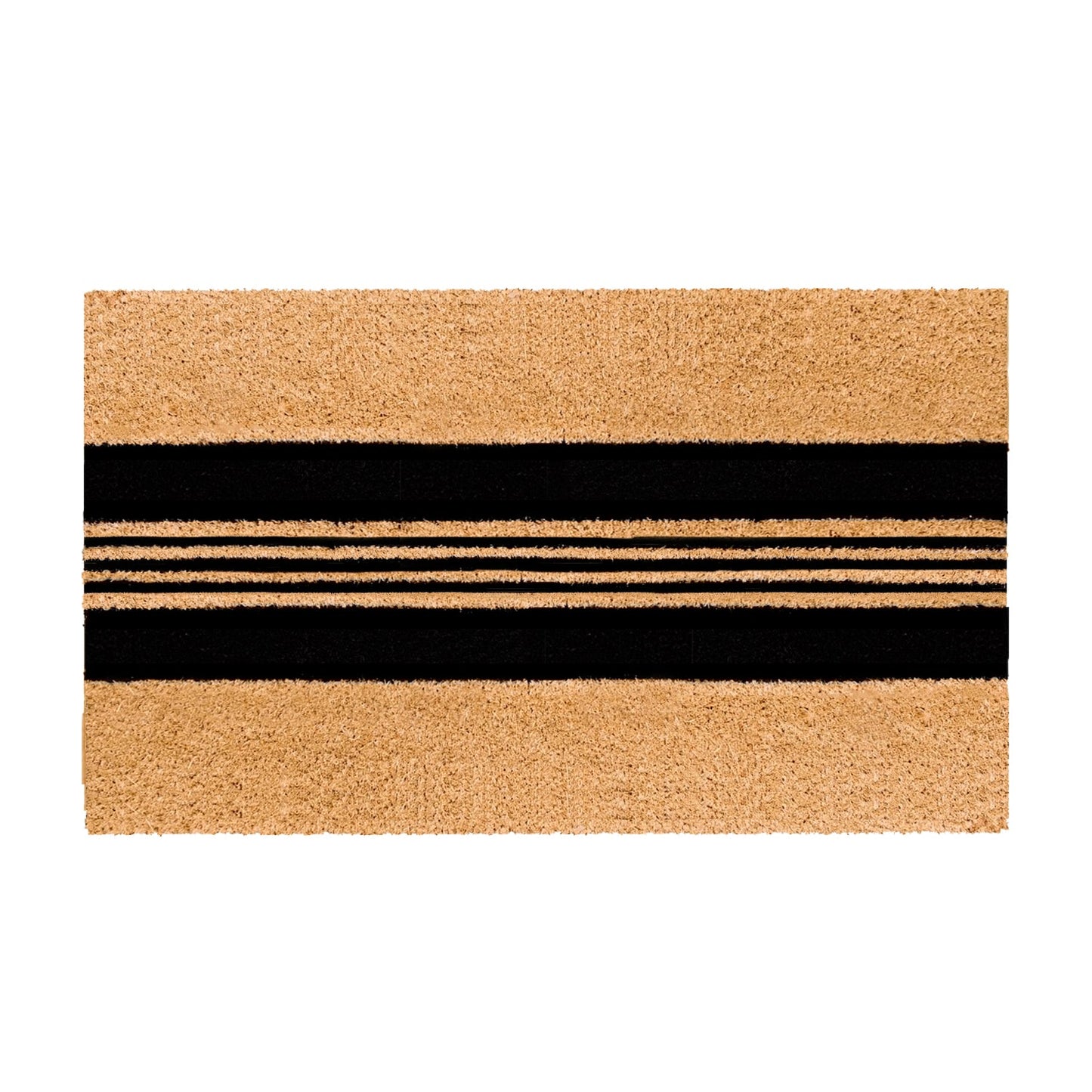 Parallel Charm Natural Coir Doormat