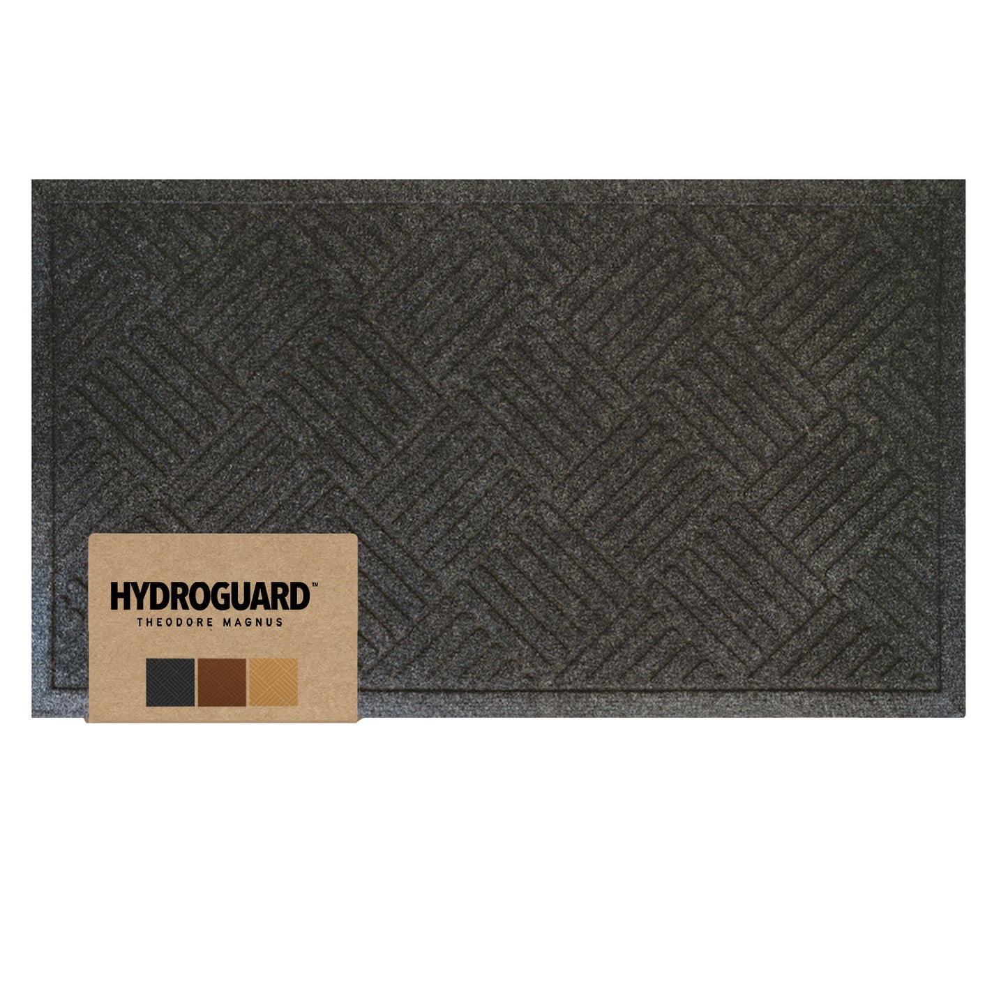 Charcoal Diamond Hydroguard Doormat