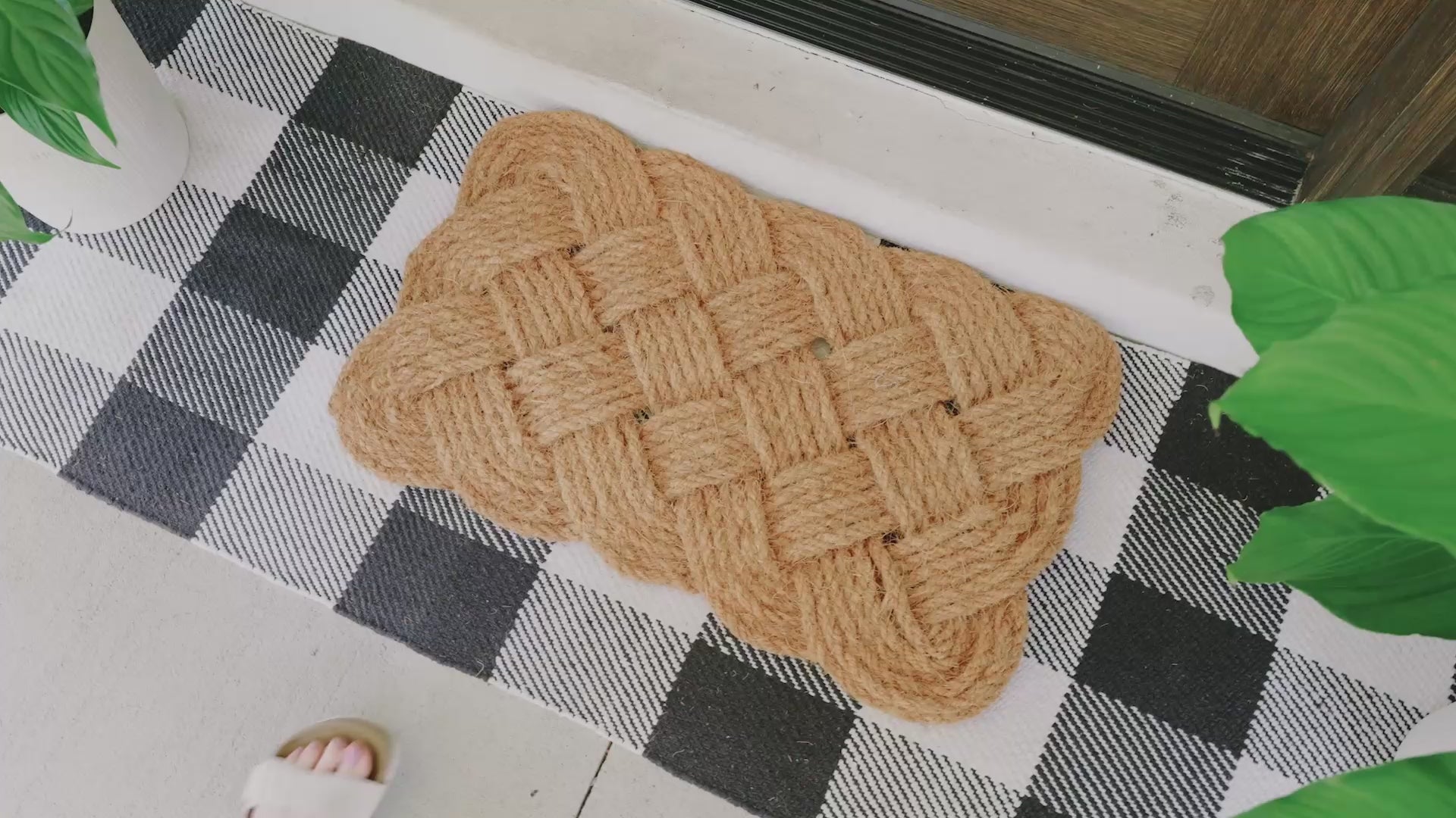 Rope Oval Natural Woven Doormat – Theodore Magnus