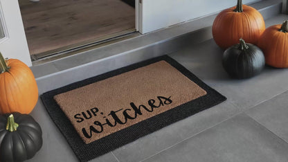 Spooky Natural Coir Doormat