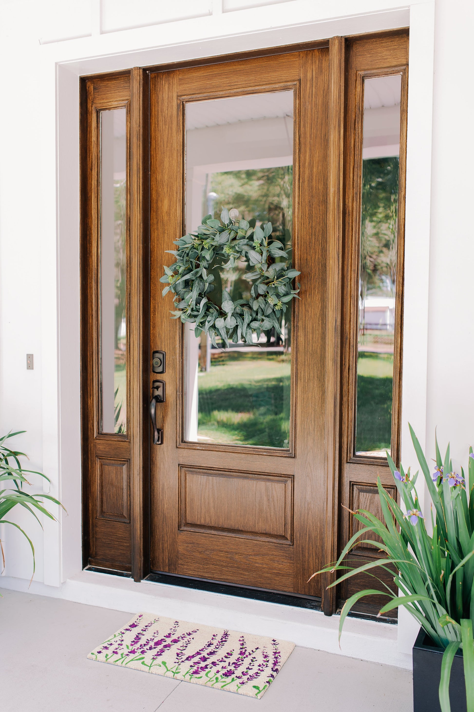 Indoor Door Mats Washable Tufting Personalized Front Door Mat mtx-Brown / 24 * 72 inch
